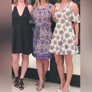 VGUC Purple dress size small